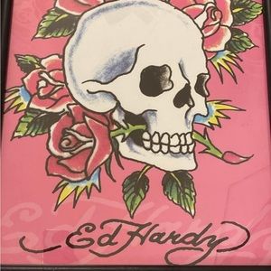 Ed Hardy Skull picture with frame